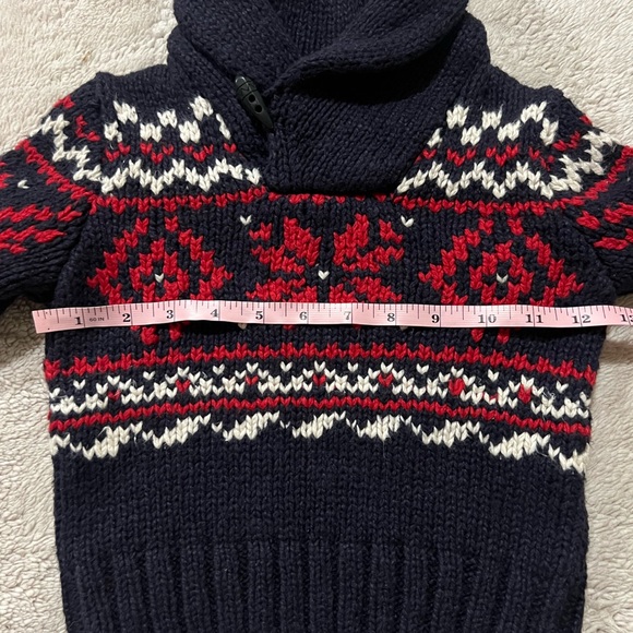 Polo Ralph Lauren Christmas Sweater Size 3T ⭐️ - Picture 10 of 11